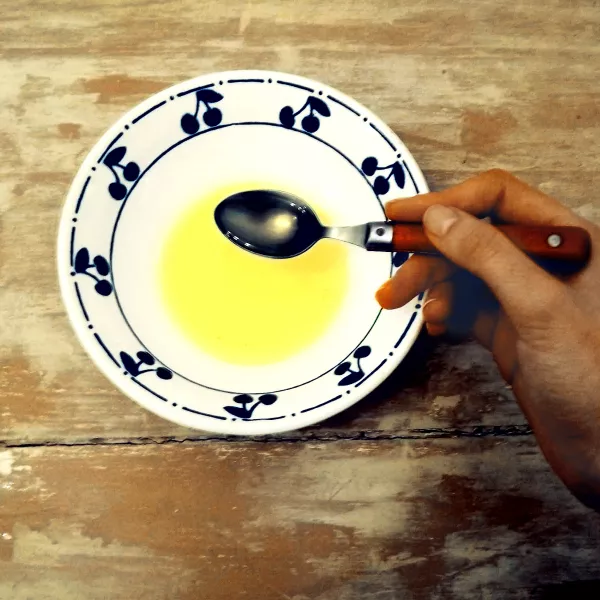 Etape 2 : ajouter l’huile d’olive