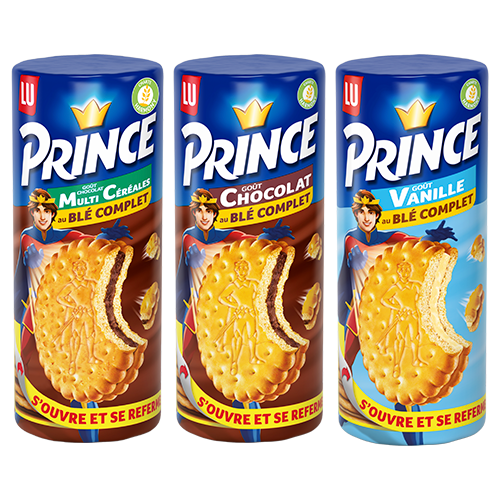 Prince Choco +  Vanille + Lait Choco