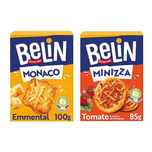 Belin Crackers Monaco + Pizza