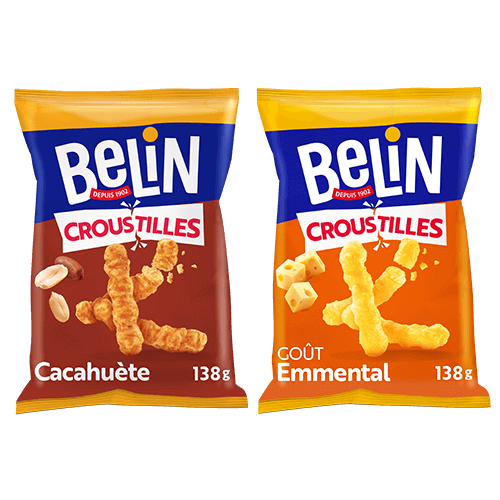 Belin Croustilles Cacahuète & Emmental