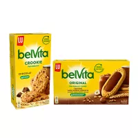 Belvita duo crookie chocolat + tartiné noisette 