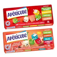 Cubes de fromage à partager