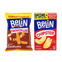 Chipster nature + Croustilles cacahuètes