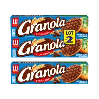 Granola nappés au lait