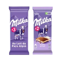 MILKA PETIT PLAISIR 100X2 1E Milka Lait Alpin et Tendre lait