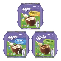 MILKA OEUFS COQUES 3E Milka Oeufs coques