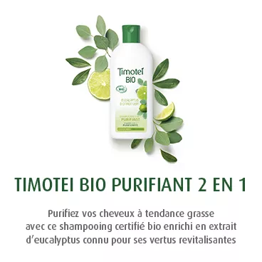 Timotei bio purifiant pour cheveux gras Alignement : Droit