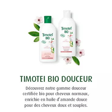 Timotei bio pour cheveux normaux souples et doux