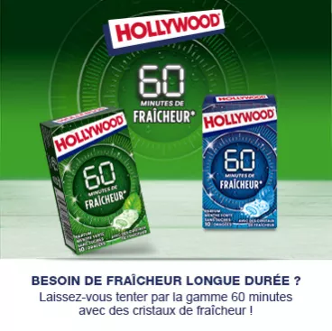 Hollywood Gamme 60' fraicheur