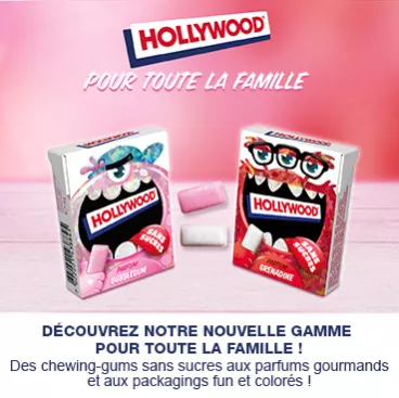 Toute la famille hollywood gamme