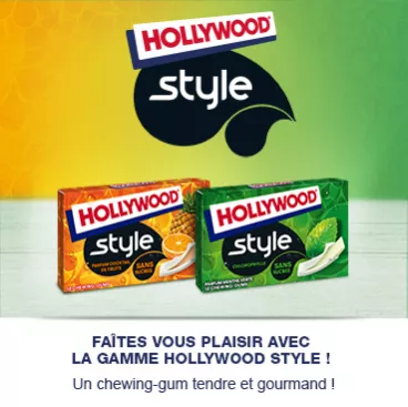 Gamme style hollywood