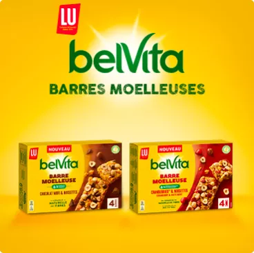 Barres moelleuses belvita