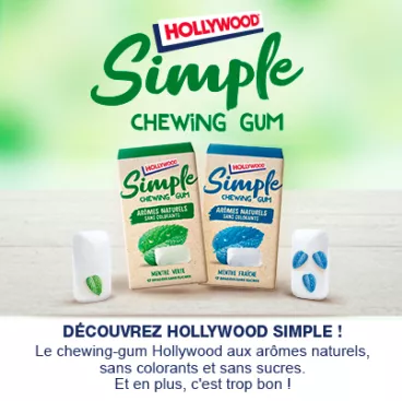 Hollywood gamme simple
