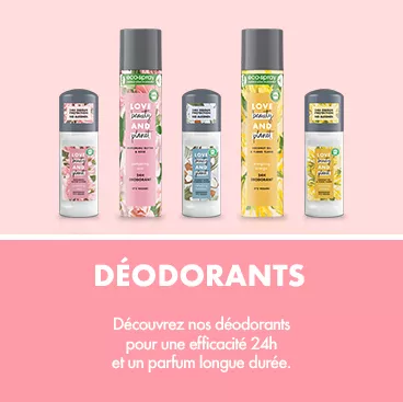 Love Beauty and Planet déodorants femme