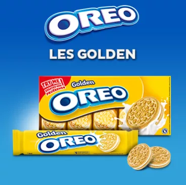 Oreo golden gamme