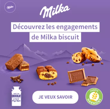 Milka Biscuit engagement carton card hp