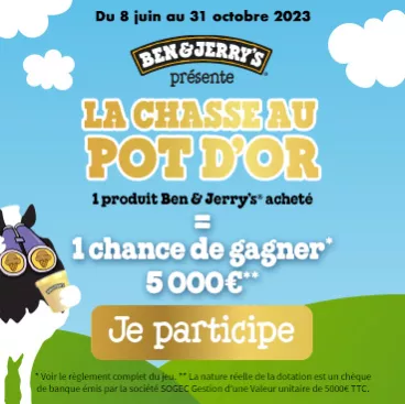 Ben&Jerry's Fan Activation Card HP