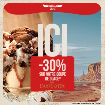 Carte d'or Buffalo Grill Card HP