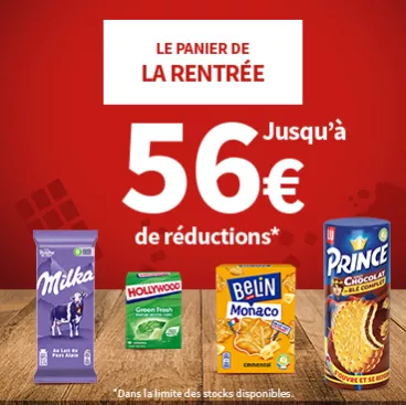 Le panier de la rentrée