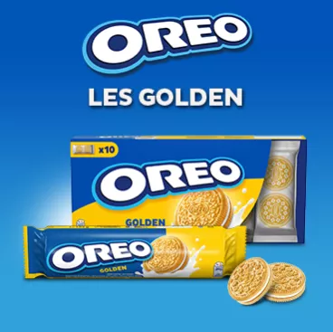 Oreo golden gamme