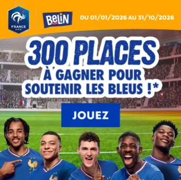 Carte Jeu Belin Gagnez des places