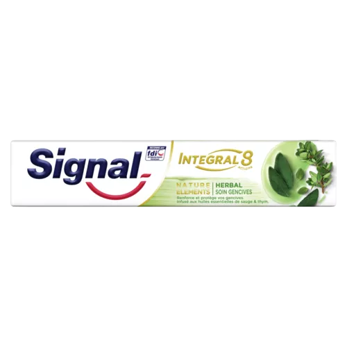 DENTIFRICE SIGNAL NATURE ELEMENTS HERBAL Test et avis produit