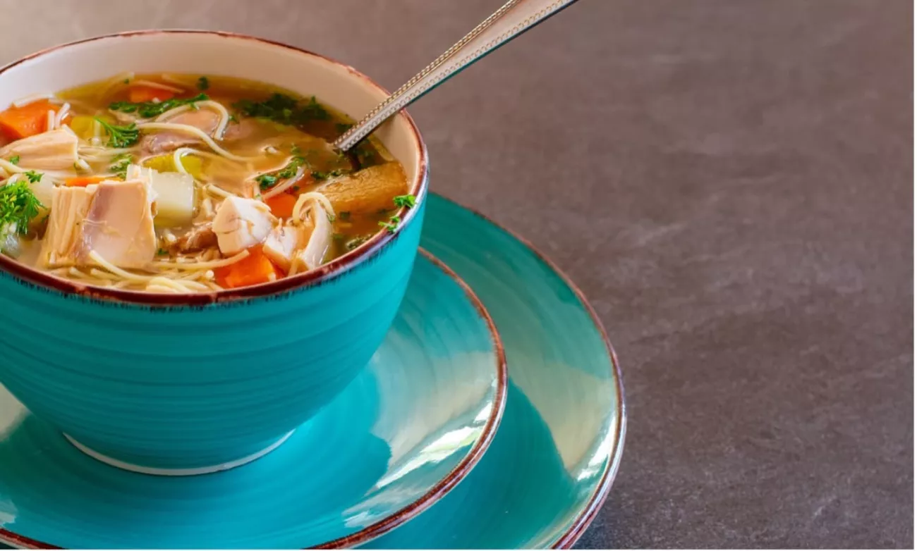 La recette de la chicken soupe, la soupe comme à NewYork.