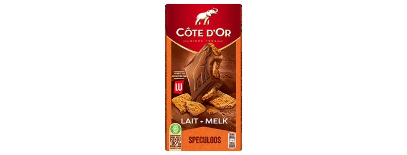Côte d'Or - Tablette Chocolat - Lait Spéculoos - 170g x 5