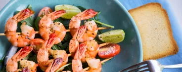 Farandole de crevettes avec Pelletier 