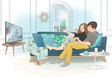 Un moment de complicité à deux