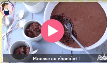 Mousse au chocolat : 2 incroyables secrets d’Annelyse Player mousse au chocolat
