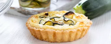 Tarte aux courgettes