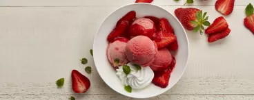 glace a la fraise carte d'or