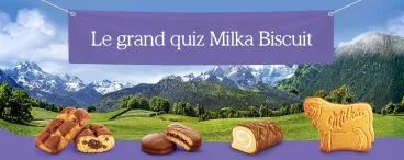 Un jeu avec le tendre chocolat Milka® au bon lait du Pays Alpin