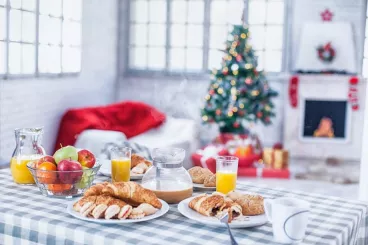 Un parfait petit déjeuner de Noël avec les biscuits belVita®