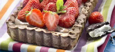 Tarte aux fraises aux Oreo®