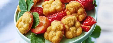 Bouchées fondantes Lulu® rhubarbe-fraise