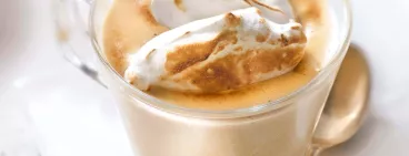 Crème sabayon au café Tassimo® meringuée