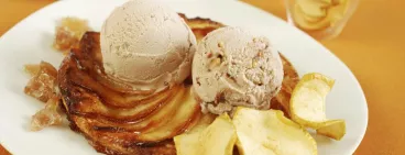 Tarte fine aux pommes, Glace Carte d'Or®