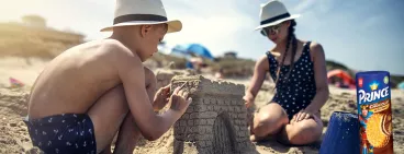 Un château de sable parfait