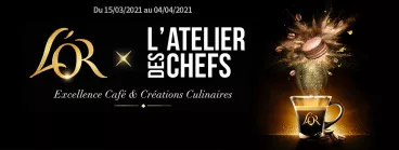 Du 15/03 au 04/04, jouez avec L’OR et l’atelier des chefs.