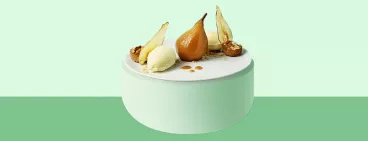 Poire – Caramel – Glace – Vanille – Dessert - Recette