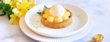 Citron – Noisette – Basilic – Tarte – Dessert - Recette