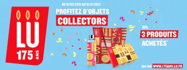 Pour l’anniversaire de LU, des objets collectors sont disponibles 