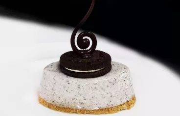 Dôme cheesecake Oreo