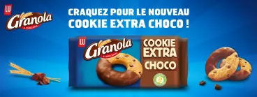 Craquez pour le nouveau cookie extra choco de Granola