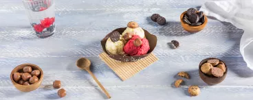 Un dessert glacé