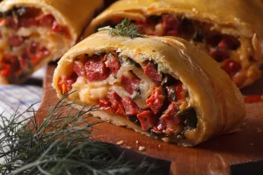 Une pizza wrap 