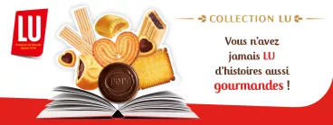 Livre avec biscuit LU 