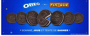 Des biscuits Oreo à l’éfficgie de Pac Man